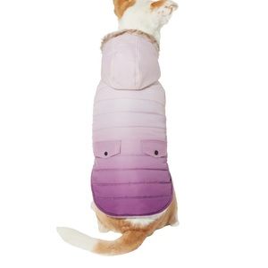 Frisco Purple Ombré Insulated Dog & Cat Parka - XL